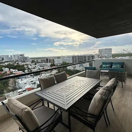 Lujoso Apartamento, Nuevo! Cancun Exterior photo